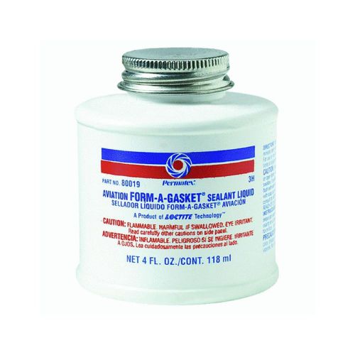 Permatex 80019 aviation form-a-gasket no. 3 sealant, 4 oz.