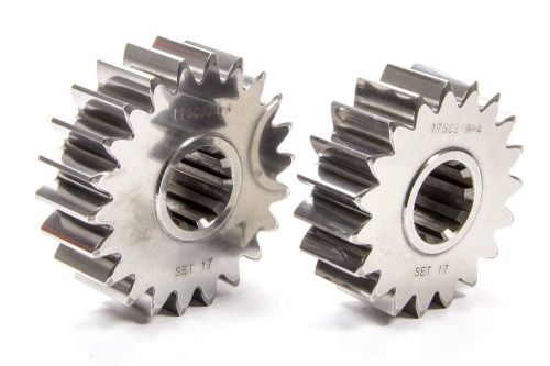 Scs gears set 17 10 spline sportsman quick change gear set p/n 1017