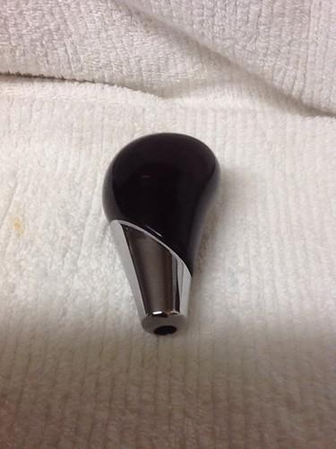  oem 2002-2005 infiniti q45 m45 dark wood with chrome base shift knob