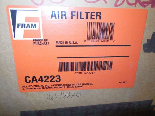 Nib fram ca4223 air filter, nos,freightliner, peterbilt,gmc,international,ford