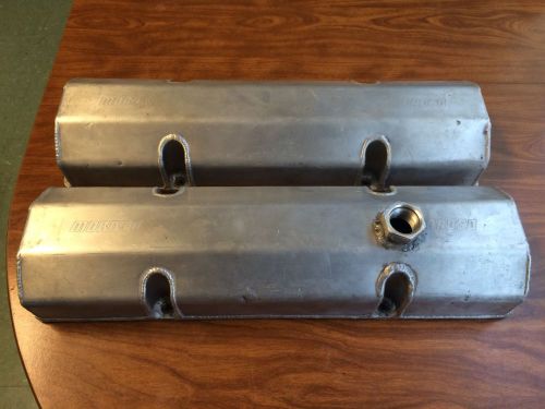 Moroso fabricated alum sbc valve covers