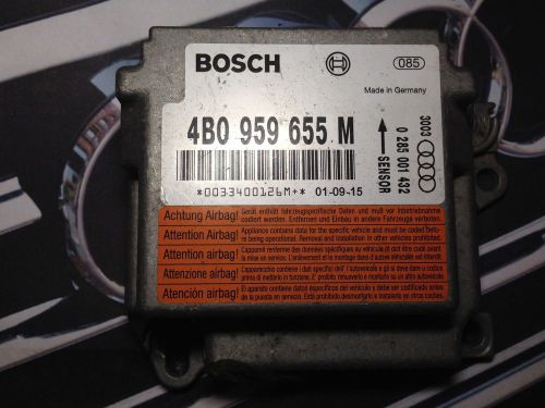 Genuine audi a6 c5 4b airbag ecu module 4b0 959 655 m 4b0959655m