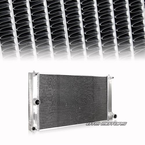 Dual core 2 row aluminum bolt-on cooling radiator 08-11 scion xb t2b 2.4l 2az-fe