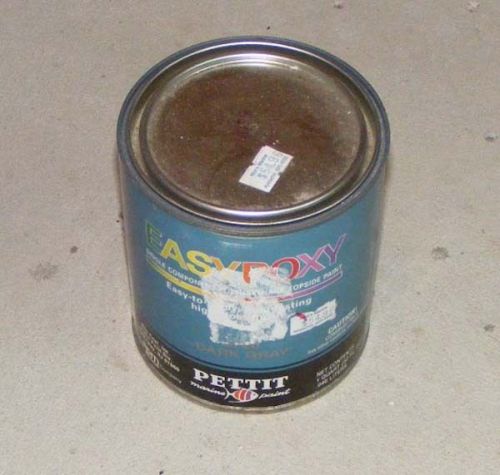 A668 pettit easypoxy single component pu topside paint 3720 dark grey nos