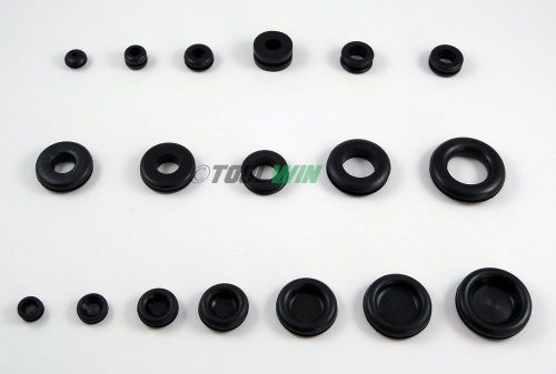 125 pcs rubber grommet assortment set &amp; assorted blanking hole plugs