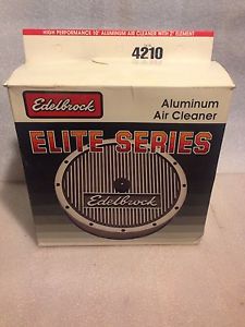 Edelbrock elite series air cleaner 10&#034; diameter 4210 new in box.