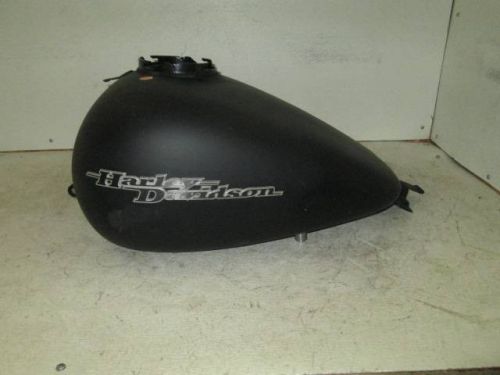 Oem harley-davidson 2008-14 touring 6 gal fuel gas tank black denim