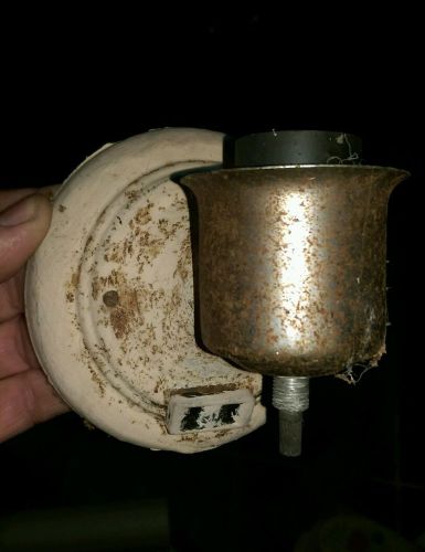 Vintage 1940&#039;s spartan camper trailers rear interior lamp fixture 110 volt