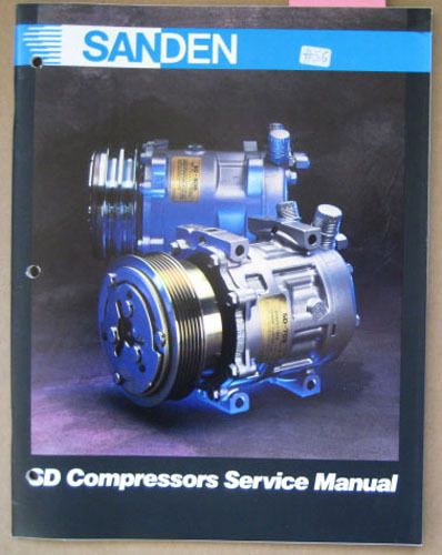 Jaguar #56 sanden sd compressor service manual