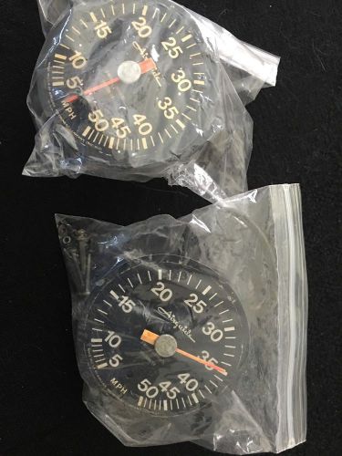 Two vintage airguide 725 boat speedometer mastercraft correct craft ski nautique