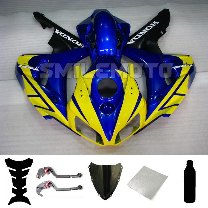 Bundle injection fairing windscreen levers for honda 2006 2007 cbr 1000 rr paf