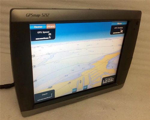 Garmin gpsmap 5212 gps receiver display