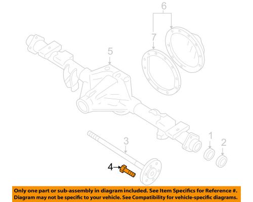 Gm oem brake-rear-wheel stud 11588811