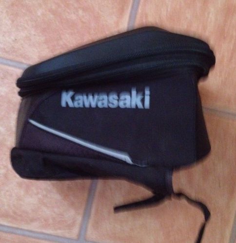 2012 kawaski ninja soft top expandable storage trunk bag-black