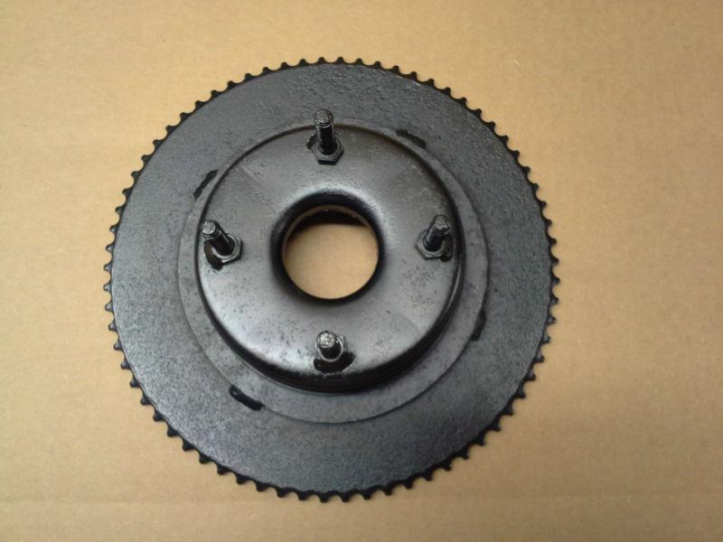 Original steen’s taco 44, 99, minibike 5" wheel sprocket / brake hub 70t bonus! 