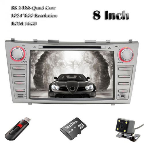 Android 4.4 hd car dvd player gps navi quad core f/ toyota camry aurion 1024*600