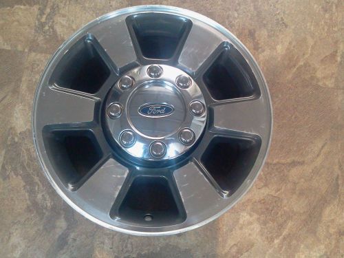 18&#034; oem rim  -  ford f-250,  ford f-350  /  2011  2012  2013  2014  /  w-cap