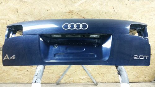 Audi a4 b7 2.0 t trunk lid deck lid shell - blue 8e5827023ac