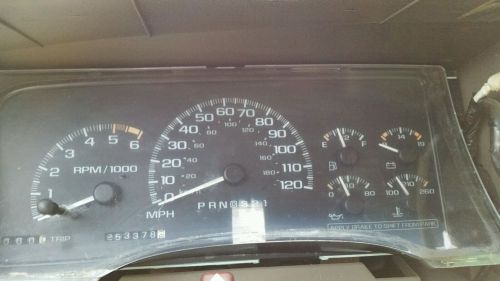 00 escalade instrument cluster