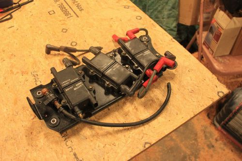 1999-2006 mercury optimax 200hp 225hp  ignition coil &amp; coil plate,only 335 hours