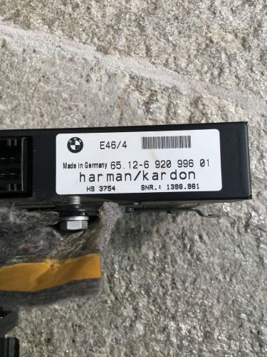 Bmw e46, harman kardon amp. 65.12-6 920 996-01