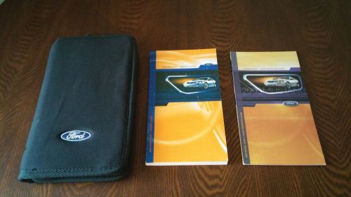 2003 ford mustang owners guide and quick reference guide with case