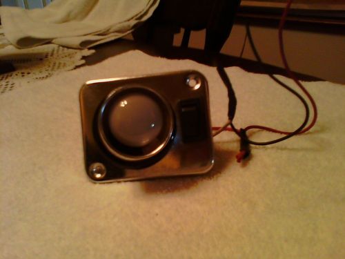 Vintage nuconcepts, recreational vehicle, used, small silver circle light, 12v