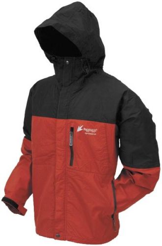 Frogg toggs toad rage rain jacket red/black medium m