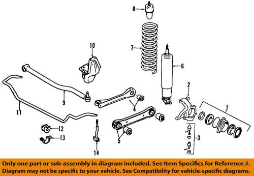 Jeep chrysler oem 97-06 wrangler stabilizer sway bar-front-link 52087771ab