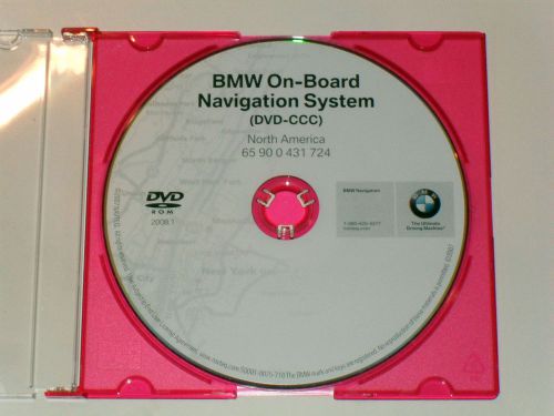 Bmw navigation dvd disc cd 2008.1 gps map navagation disk series 3,5,7,m3,x5,x3,