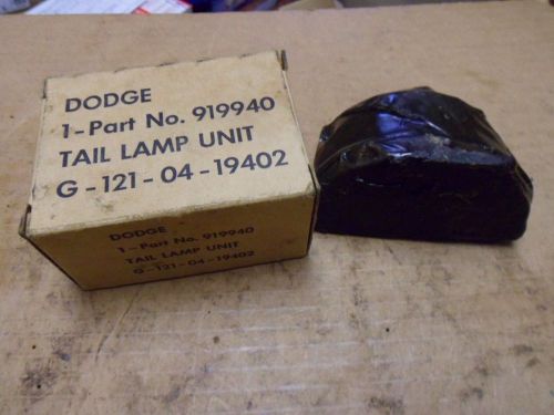 Ww2 military vehicle dodge wc 1/2 or 3/4 ton tail lamp unit blackout r &amp; l