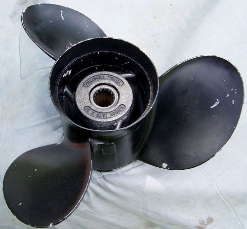 Little used michigan wheel 13-3/4 x 21 rh aluminum 031026 mercury propeller