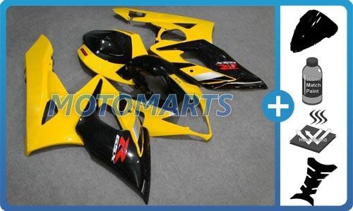 Bundle for suzuki gsxr-1000 k5 05 06 injection body kit fairing & windscreen av