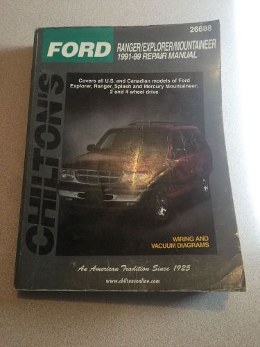 1991 to 2000 ford ranger chilton &amp; hayne repair manuals