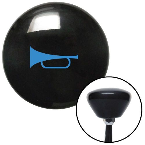 Blue horn trumpet black retro shift knob with m16 x 1.5 insertlever premium leve