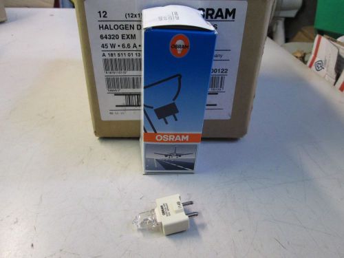 Aircraft lamps 58846 qty 12 osram speziallampe 64320 45w gz9.5 b2725r