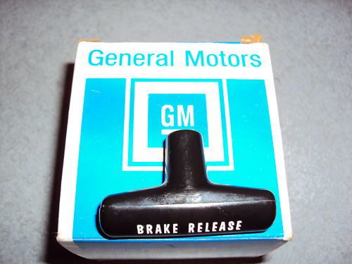 Gm parking emergency brake park handle nos