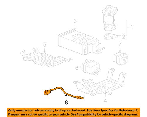 Honda oem 07-10 odyssey-oxygen sensor 36541rgwa01