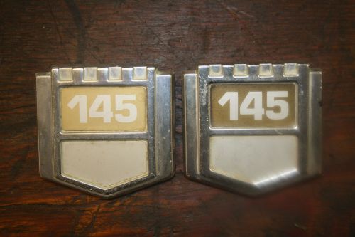 Volvo 145e front fender emblems. 1973 and 1974