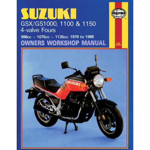 Haynes 737 repair service manual suzuki gs1000/1100/1150 1980-1986