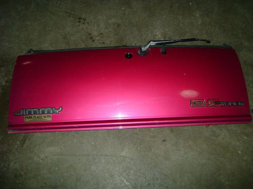 J751 1994 -05 gmc jimmy tailgate