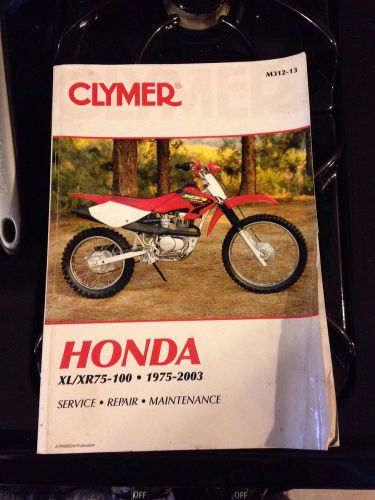 Honda xl75 xr75 xl100 xr100 1975-2003 service repair maintenance manual