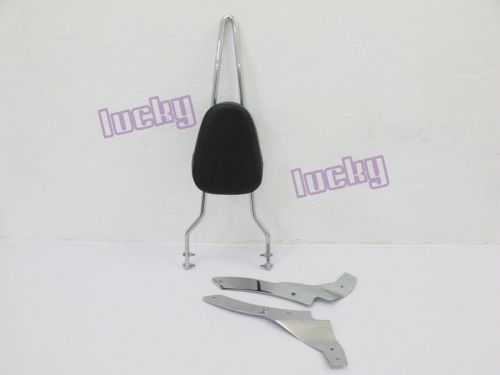 Backrest sissy bar for yamaha v-star vstar dragstar custom xvs 400 650 7d#lut