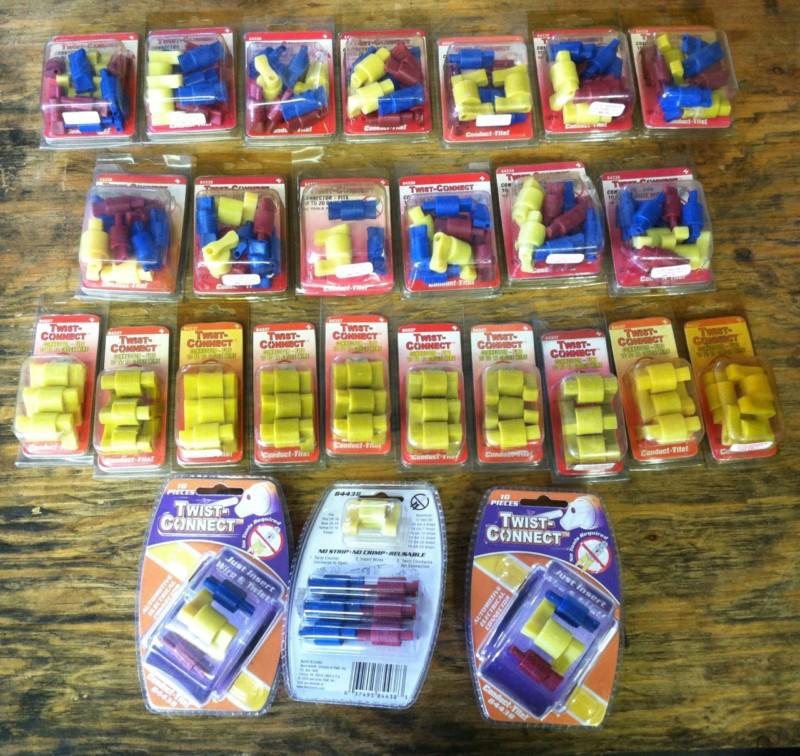 Conduct tite twist connect lot of 190 pieces