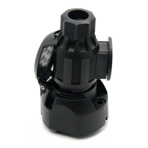 Trailer socket 13-pin 13-pole socket 12v towbar towing socket vehicle end