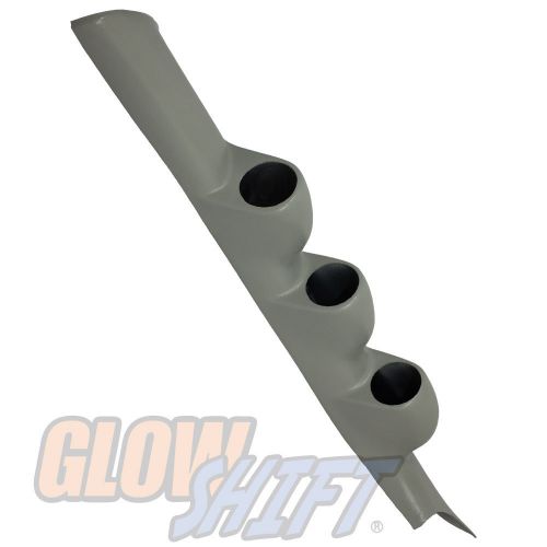 Gray glowshift 02 03 04 05 06 acura rsx triple gauge pillar pod