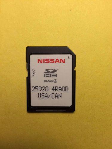 2016 nissan maxima sd navigation card 25920 4ra0b