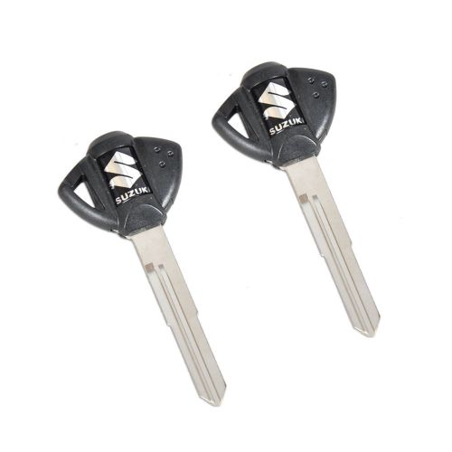 2x blank key uncut blade for suzuki gsf600 95-00 gsf650 05-09 bandit650 gsf1200