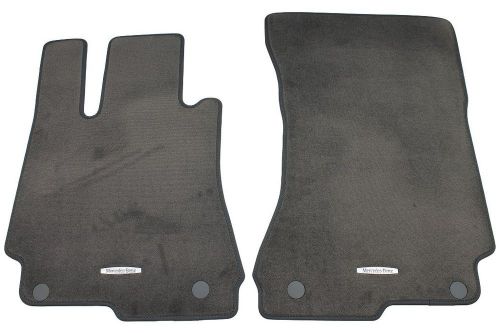 Mercedes benz original v 221 s class long rhd velour floor mats grey nip