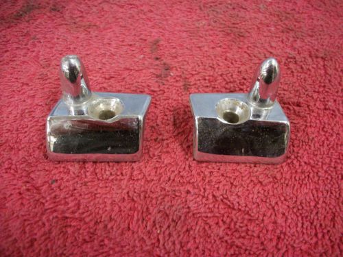 1963-67 corvette front convertible top alignment pins,used